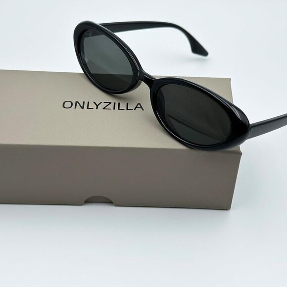 Retro Oval Sunglasses Women Men Small 90s Style UV400 Fashion Travel - Picture 3 of 8